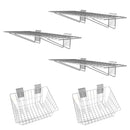 5 Piece Shelf and Basket Kit