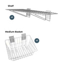 5 Piece Shelf and Basket Kit