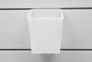CrownWall Clear Plastic Bin - Medium
