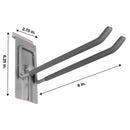 CrownWall 8" Locking Double Hook