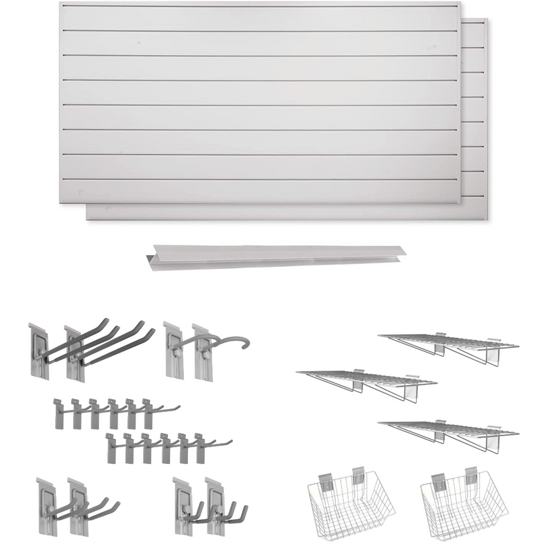 CrownWall 6" Super Bundle (64 sqft) with 25-Piece Accessory Kit