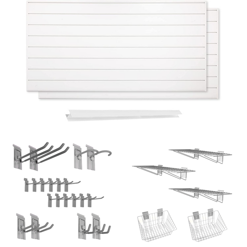CrownWall 6" Super Bundle (64 sqft) with 25-Piece Accessory Kit