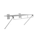 CrownWall 12" x 24" Wire Shelf with Rail - FOR USE WITH 6" PANELS
