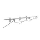 CrownWall 12" x 48" Wire Shelf with Rail - FOR USE WITH 6" PANELS